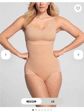 Honeylove High-Waist Shaper Brief in Nude